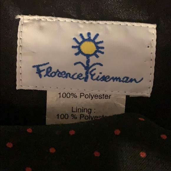 Florence Eiseman red and black dress - Picture 3 of 4